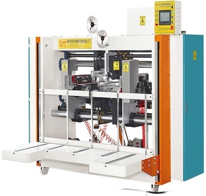 Máquina de adhesivo automático de dos cabezas de 120 mm para cartón impreso offset