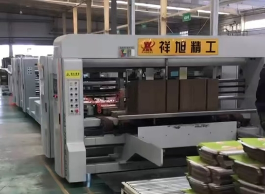 Máquina de cajas onduladas de cartón