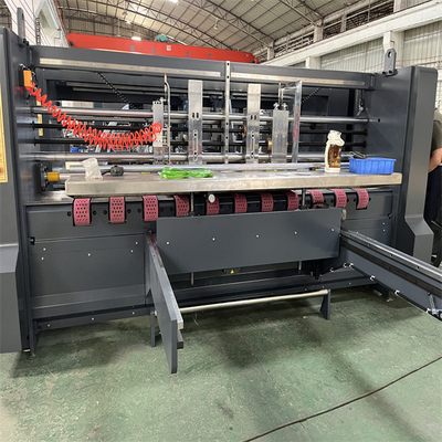 Máquina de costura de carpetas de cartón de pegamento totalmente automática con 1200 clavos/min