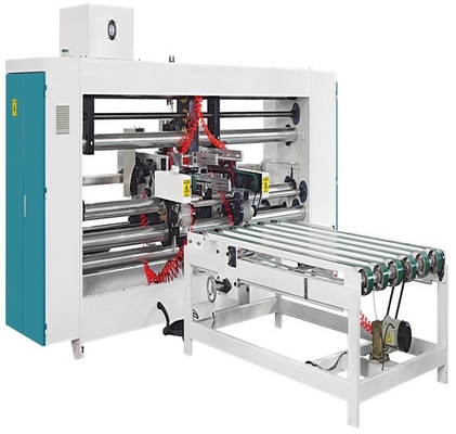 Máquina de costura de caja doble ondulada 99 clavos/min 600 puntos/min