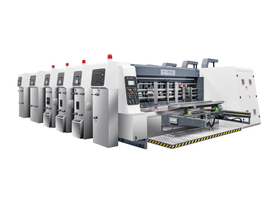 Máquina de corte automática de caja corrugada con ranuras para cartón de 1,5-2 mm