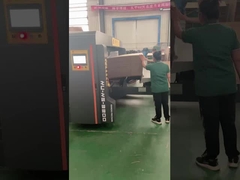 70kw Automático cartón corrugado carpeta de la máquina de pegamento de alta velocidad de costura de precisión