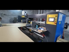 Semi-automático de doble pieza conjunta de costura doble servo para la costura de cartón