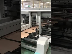 Potente máquina de pegado automático plegable de cartón para costura única y doble